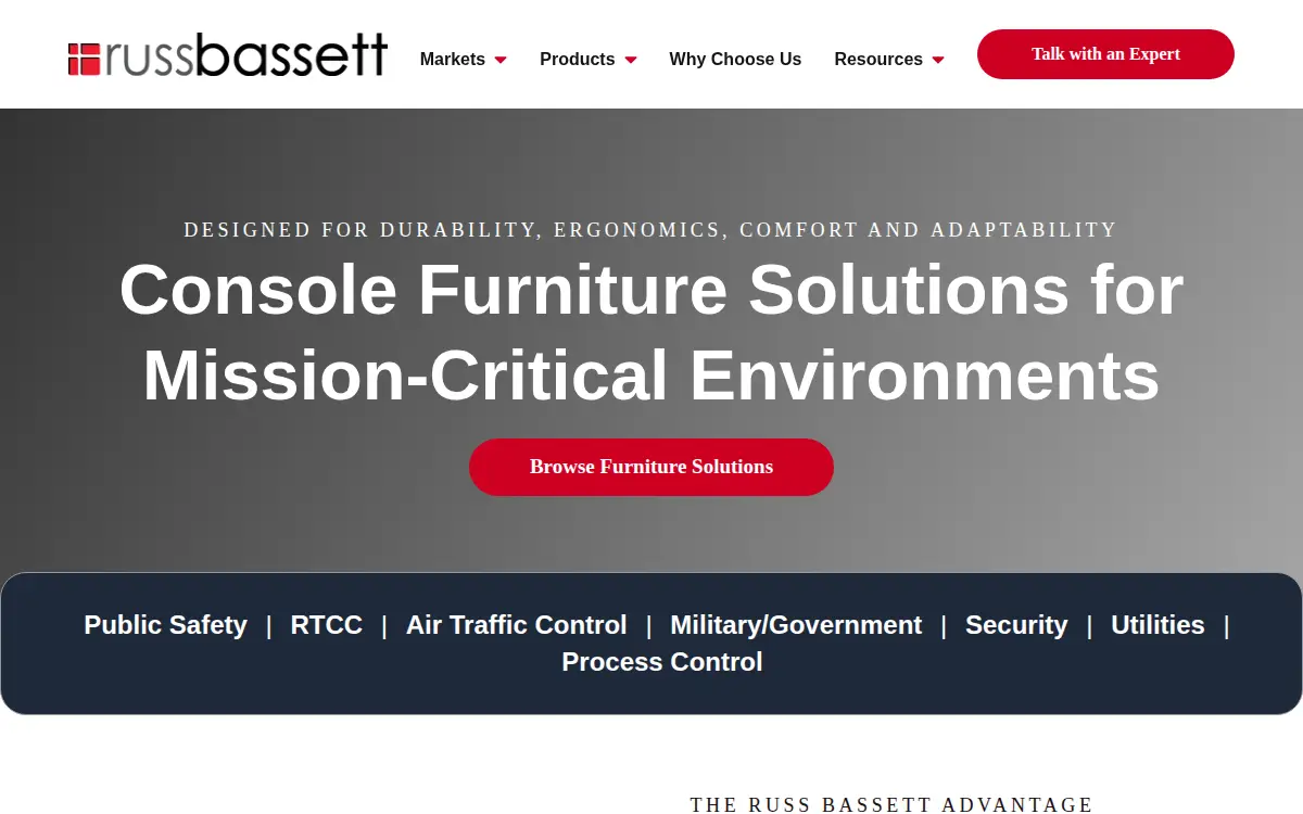 Homepage of Russ Bassett CORP