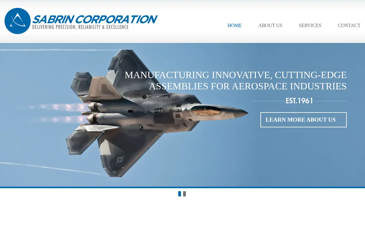 Homepage of Sabrin CORP