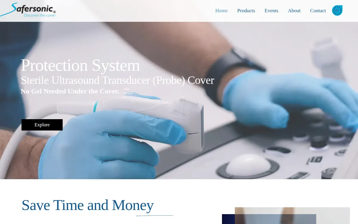 Homepage of Safersonic US INC