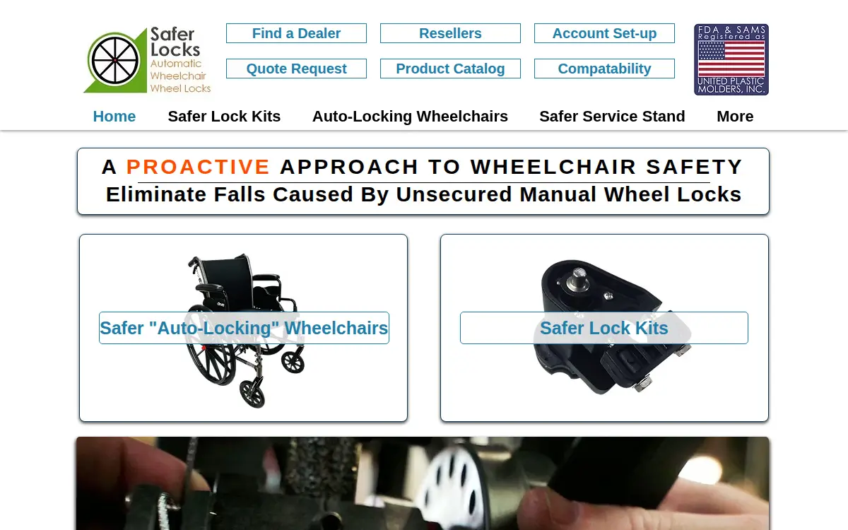 Homepage of United Plastic Molders, INC.