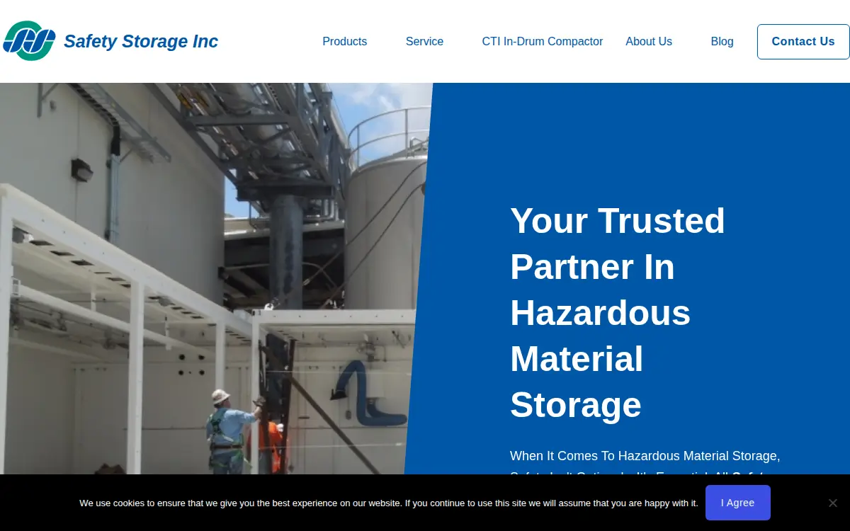 Homepage of Safety Storage, INC