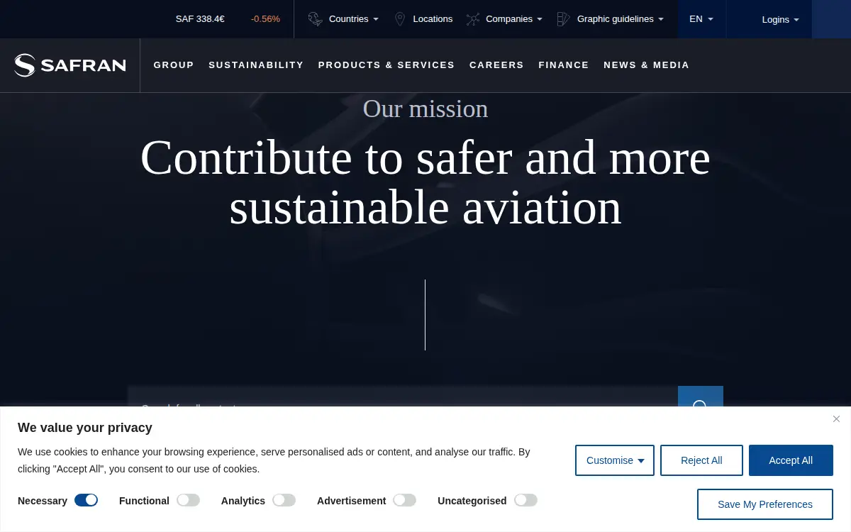 Homepage of Air Cruisers Company LLC