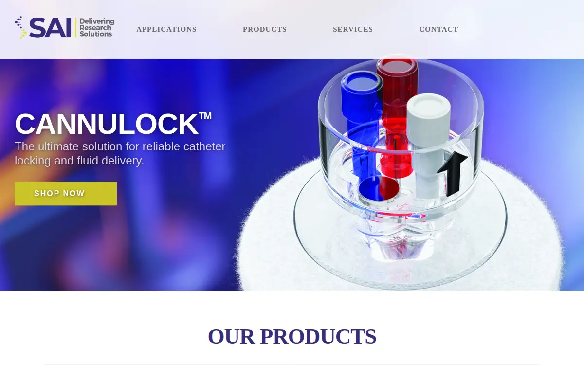 Homepage of Strategic Applications INC