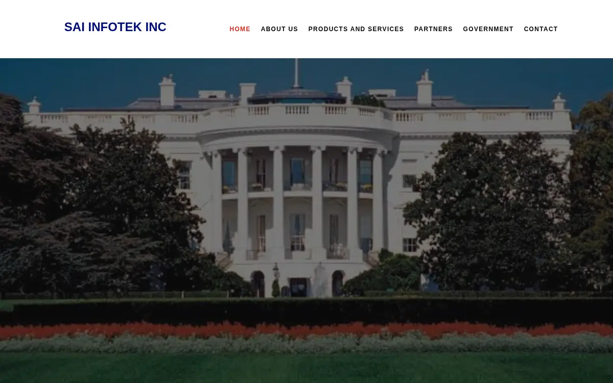 Homepage of Sai Infotek INC