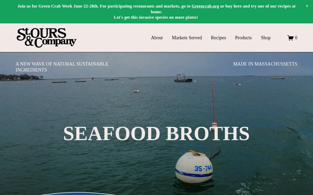 Homepage of St. Ours & Co, LLC