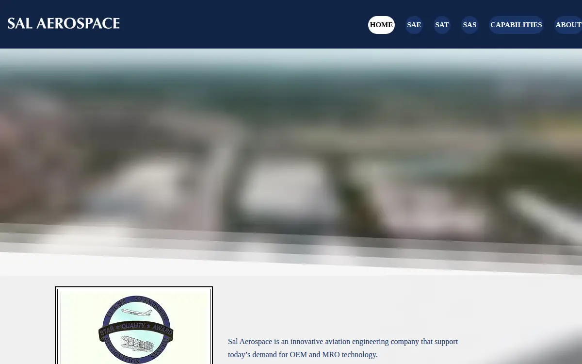 Homepage of Sal Aerospace Engineering LLC