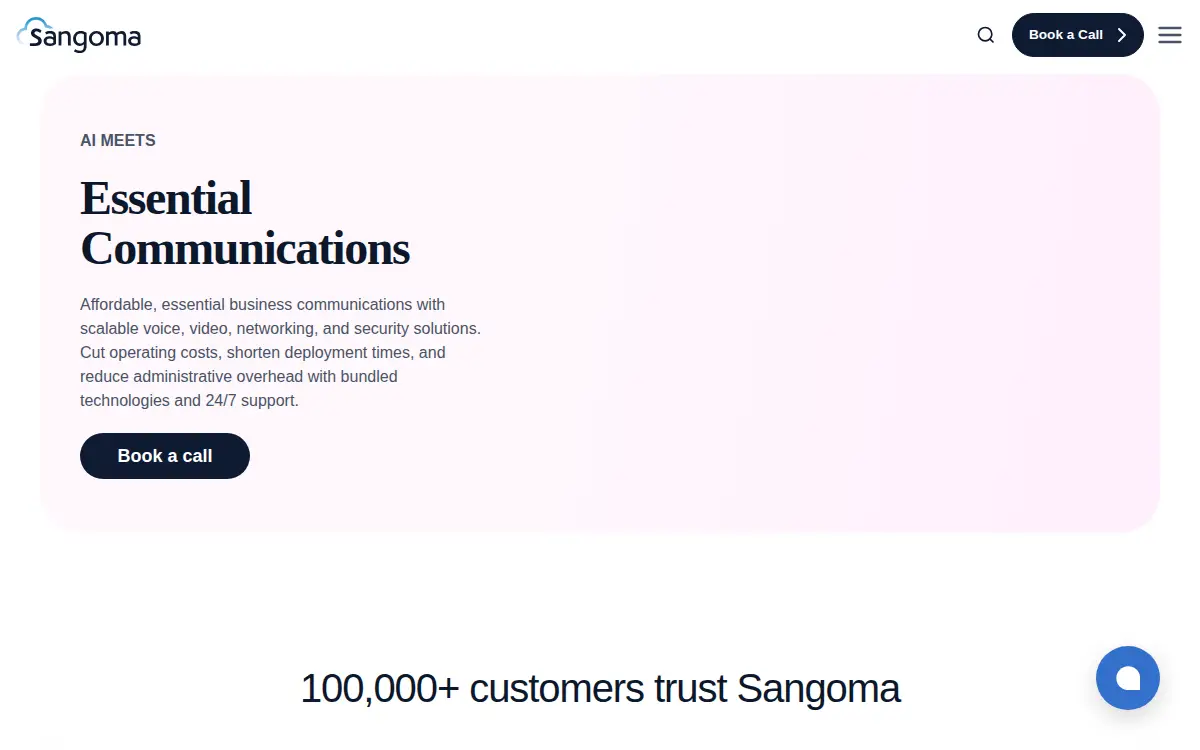 Homepage of Sangoma US INC