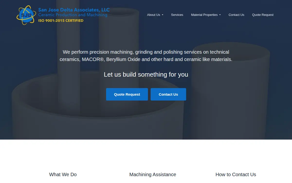 Homepage of San Jose Delta Associates LLC