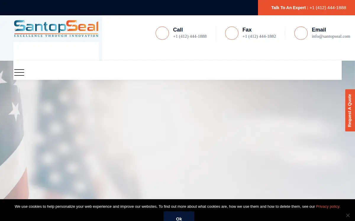 Homepage of Santopseal CORP