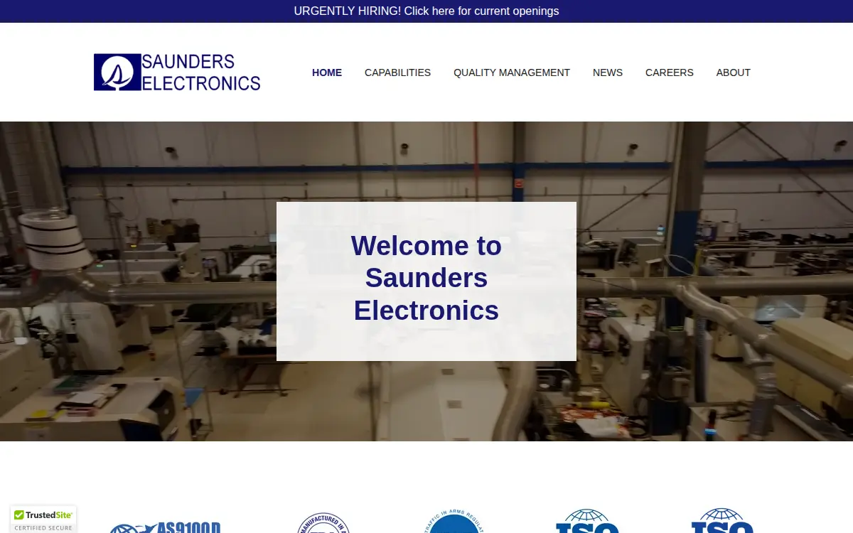 Homepage of David Saunders INC