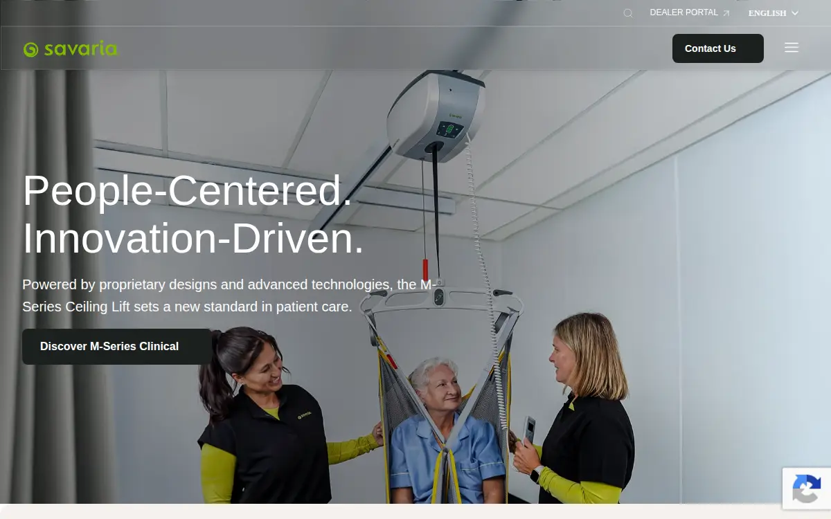 Homepage of Span America Medical Systems, INC.