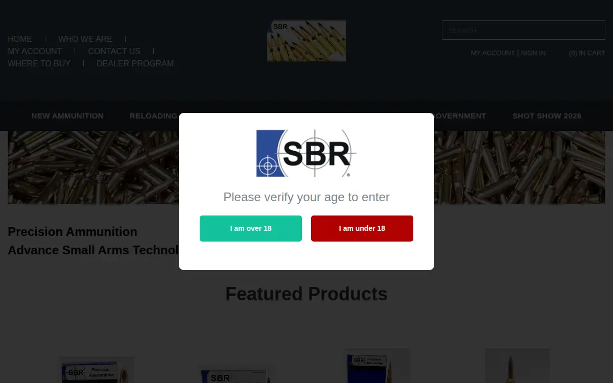 Homepage of Southern Ballistic Research LLC