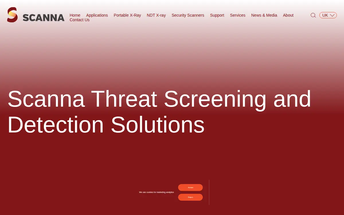 Homepage of Scanna Msc INC.