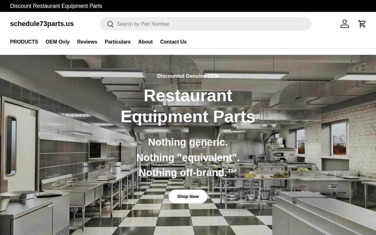 Homepage of First Equipment INC
