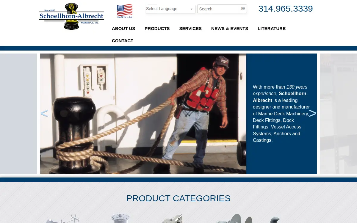 Homepage of Schoellhorn - Albrecht Machine CO INC