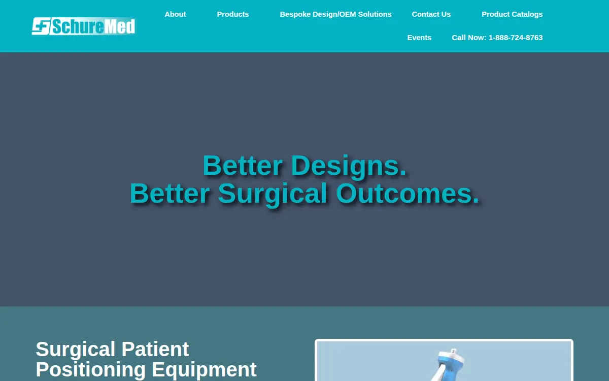 Homepage of Schuerch Corporation