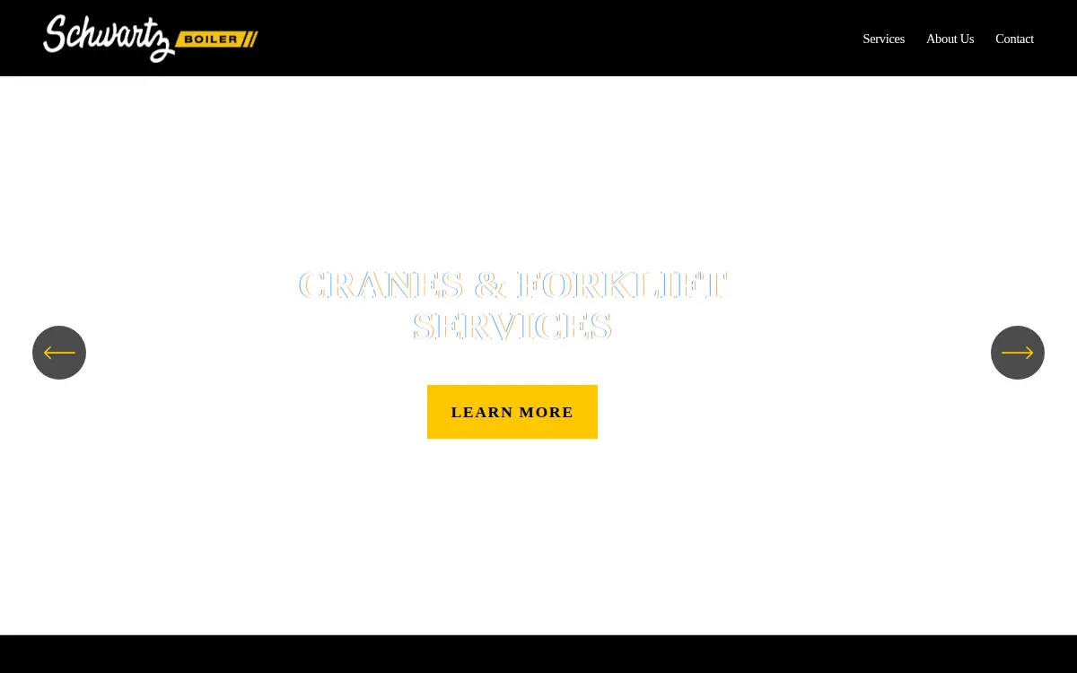 Homepage of Schwartz Boiler Shop INC