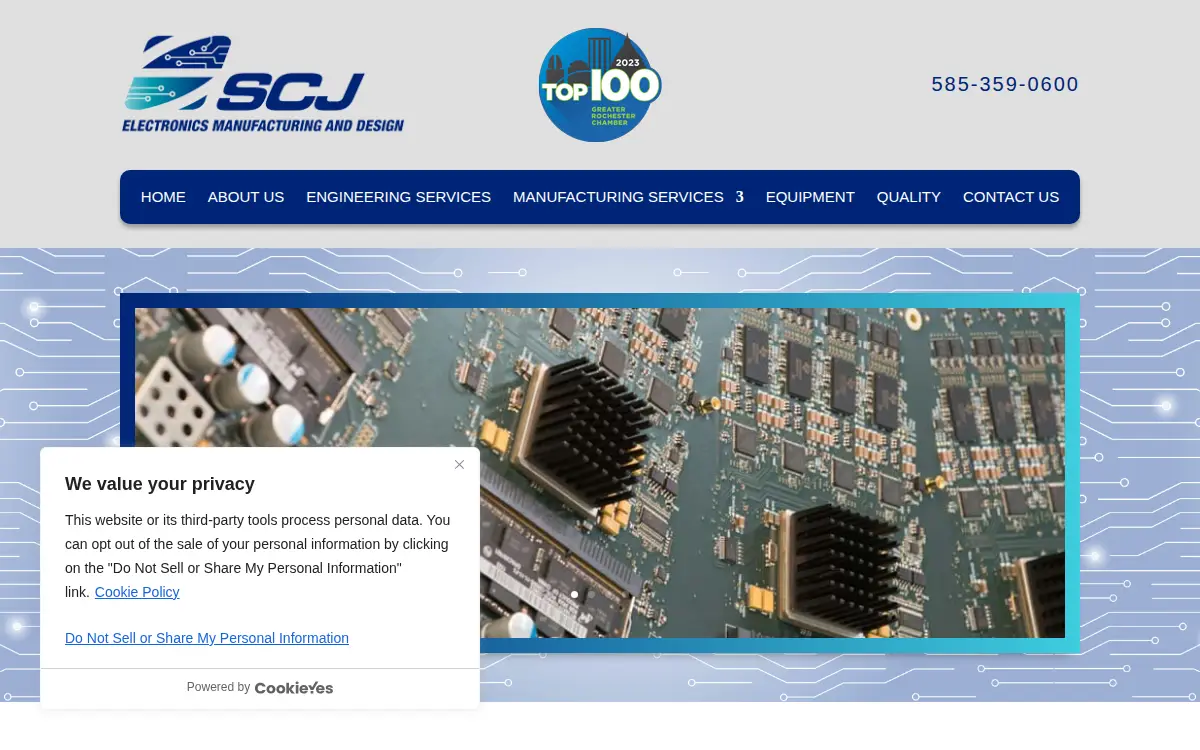 Homepage of Scj Associates, INC.