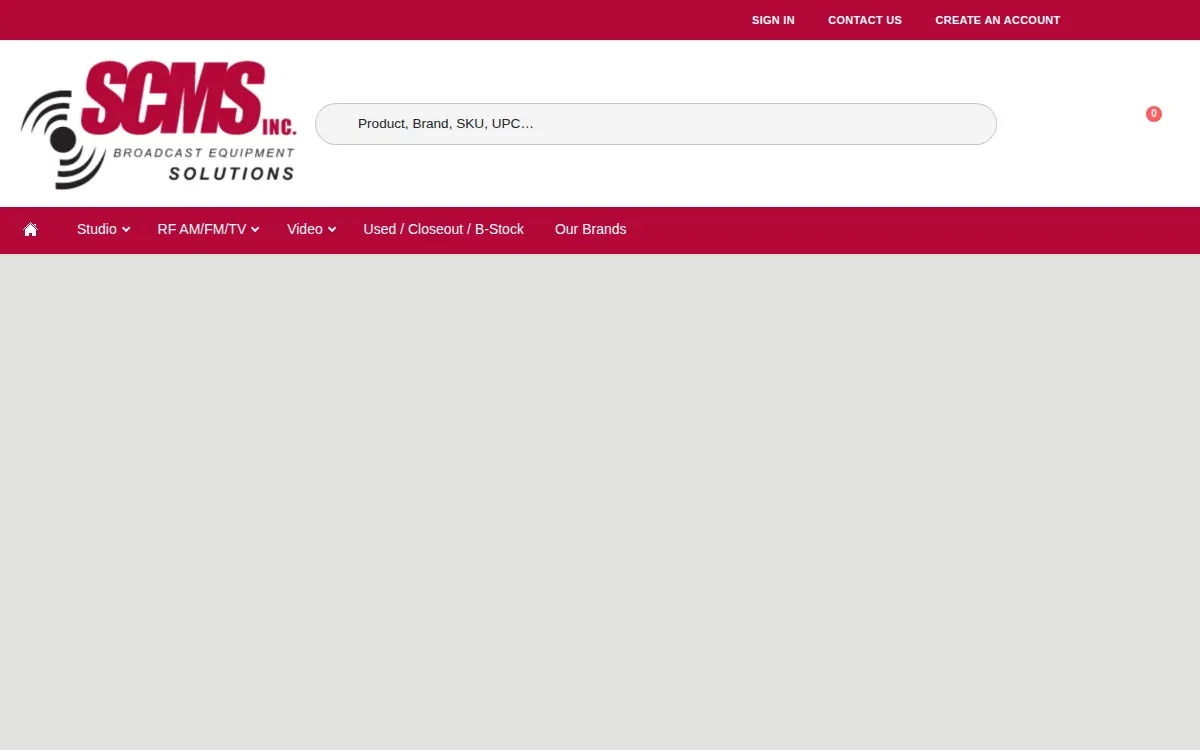 Homepage of Southern Coastal Marketing Services, INC