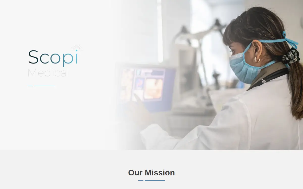 Homepage of Scopi INC