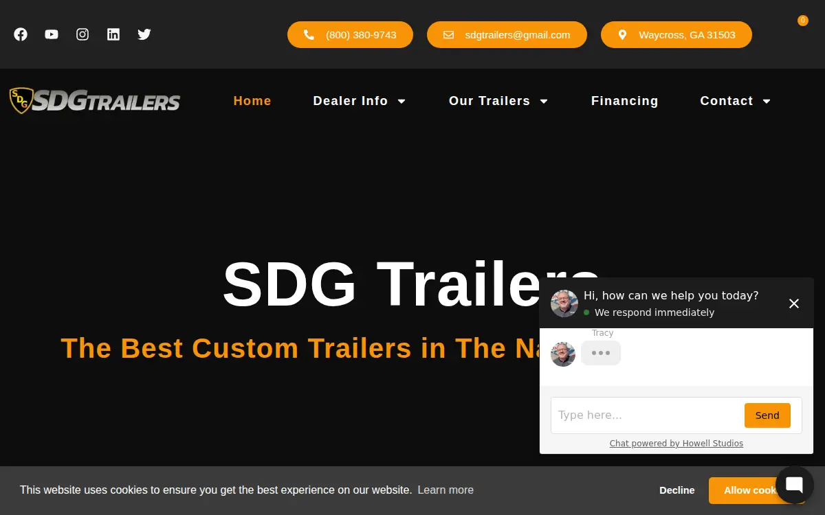 Homepage of Southern Dimensions Group CORP.
