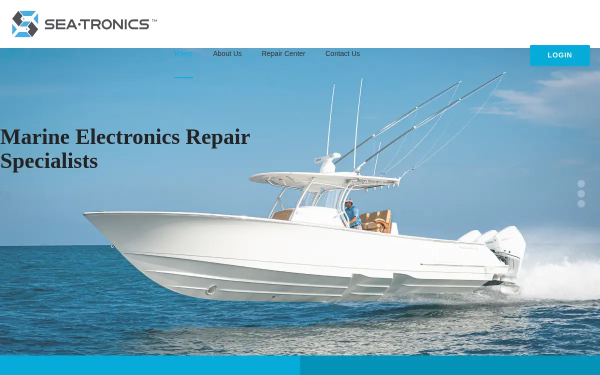 Homepage of Seatronics LLC