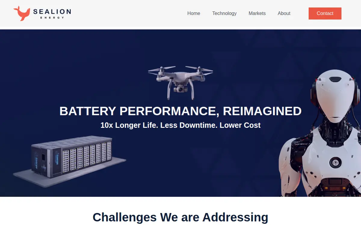 Homepage of Sealion Energy INC