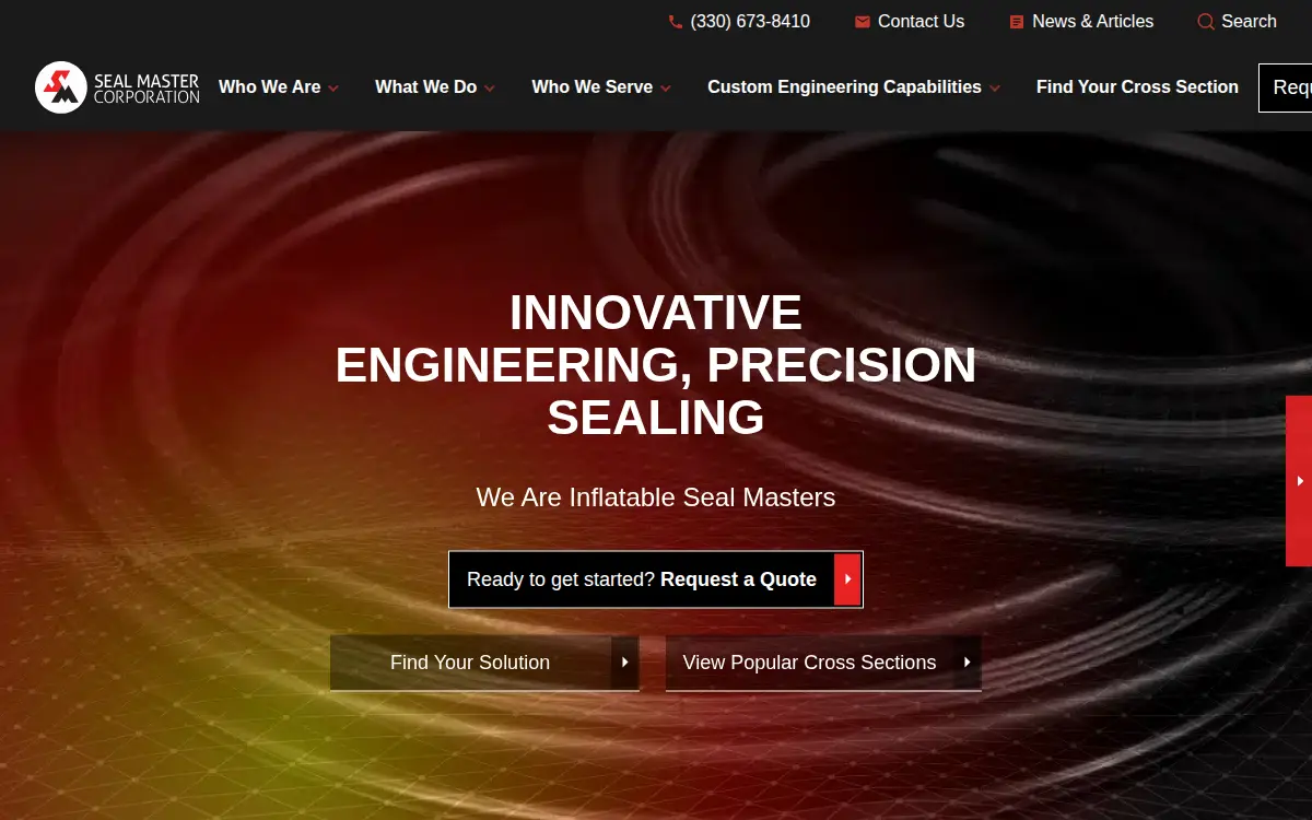Homepage of Seal Master CORP