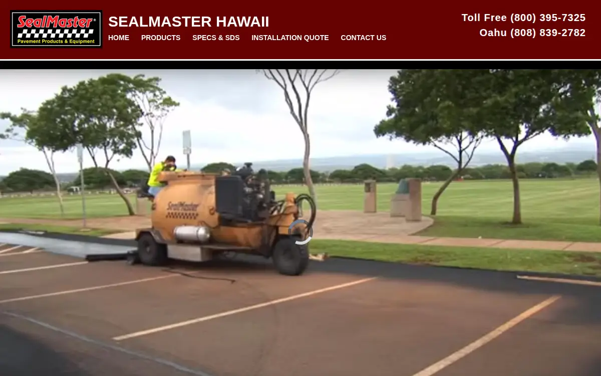 Homepage of Walker-moody Pavement Products & Equipment, Limited