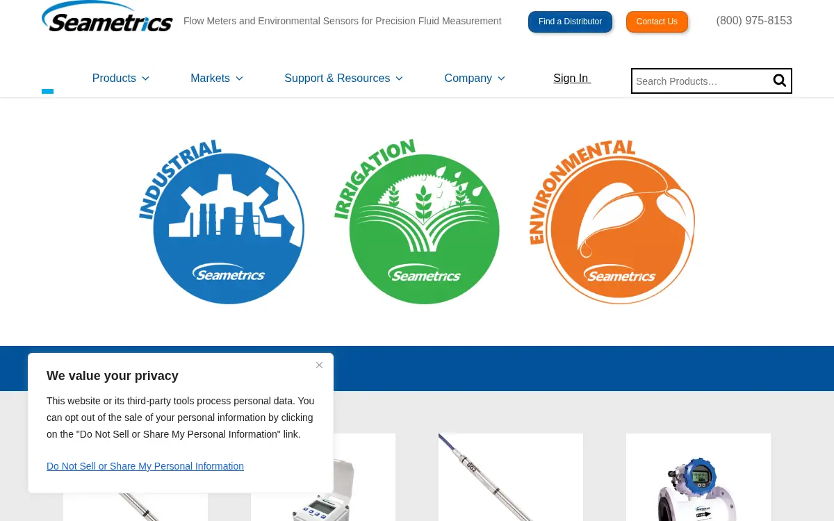 Homepage of Seattle Metrics INC