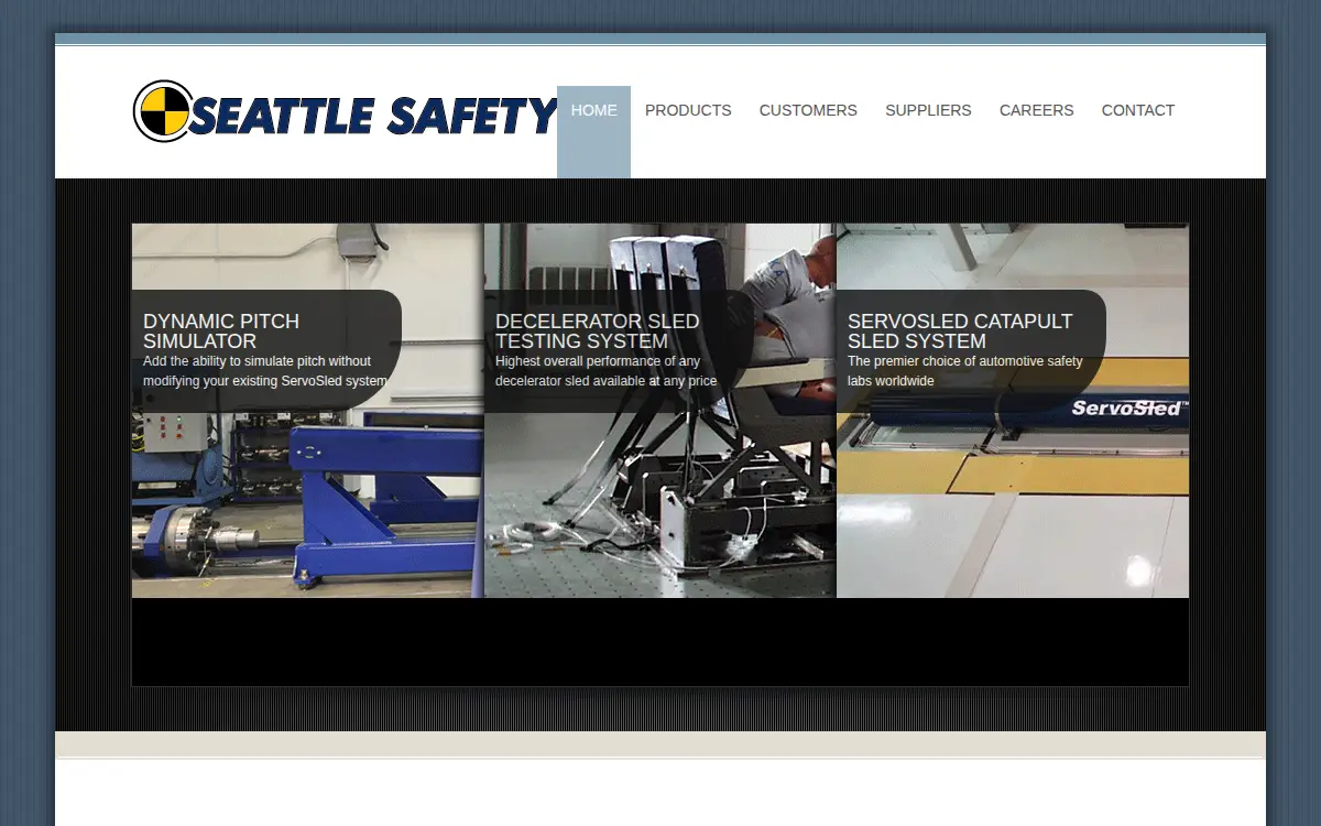 Homepage of Seattle Safety, L.l.c.