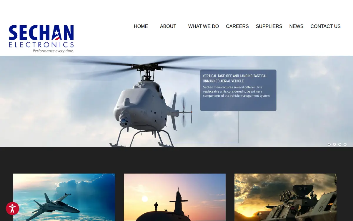 Homepage of Sechan Electronics INC