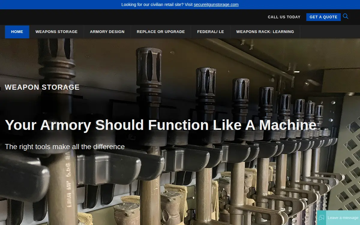 Homepage of Secureit Tactical INC