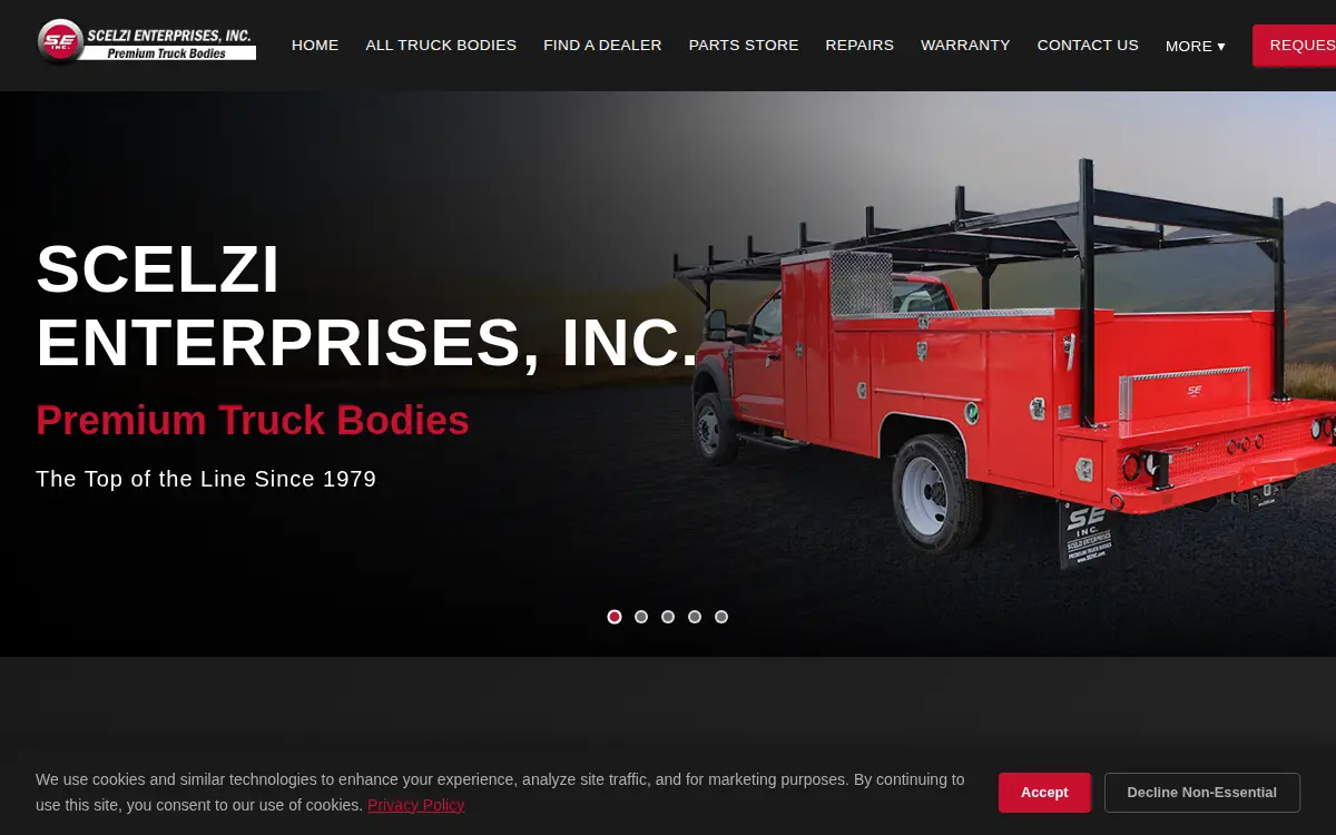 Homepage of Scelzi Enterprises, INC