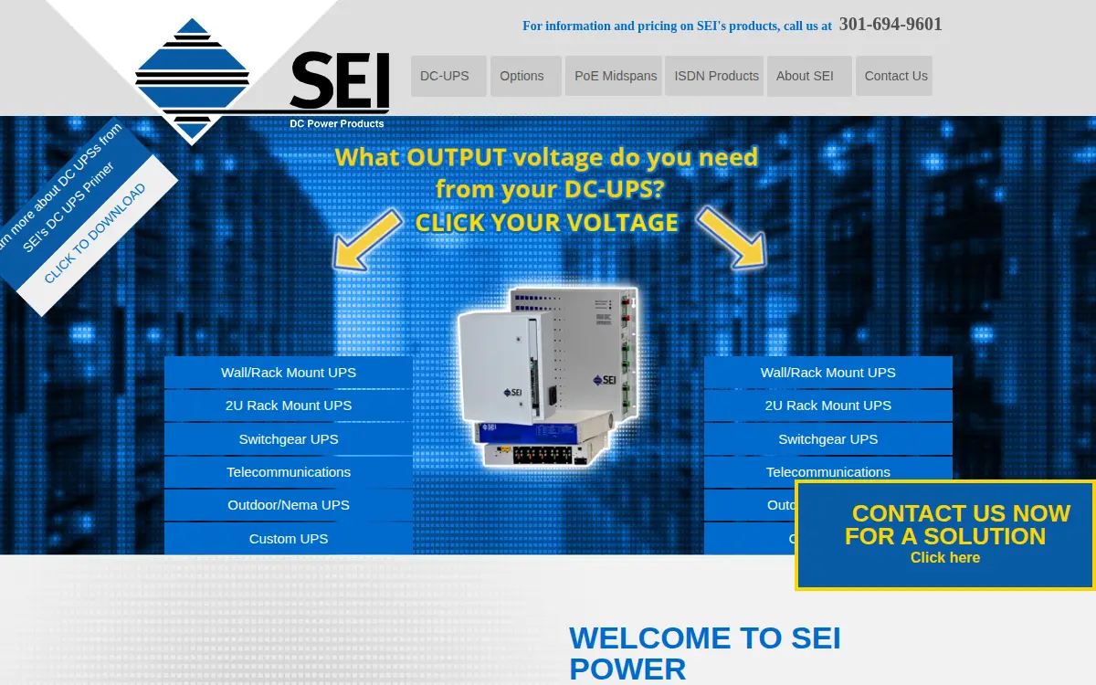 Homepage of System Engineering International INC