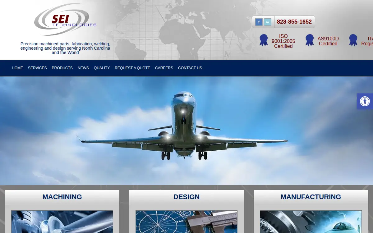 Homepage of Solomon Engineering, INC.