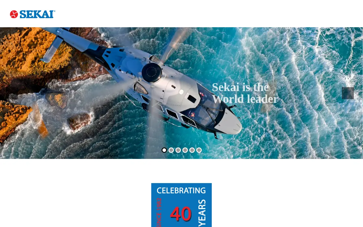 Homepage of Sekai Electronics, INC.