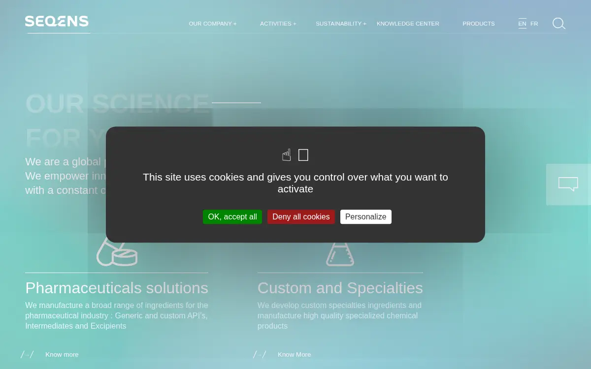Homepage of Polycarbon Industries, INC