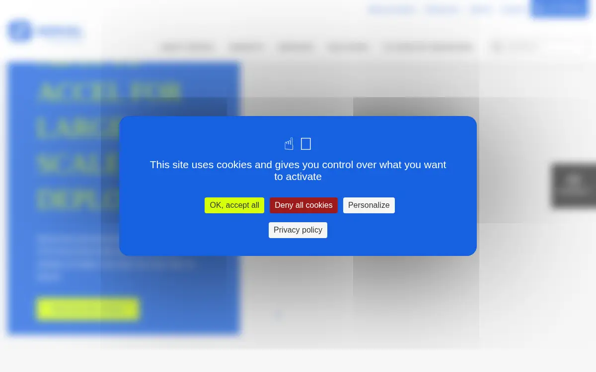 Homepage of Sercel, INC