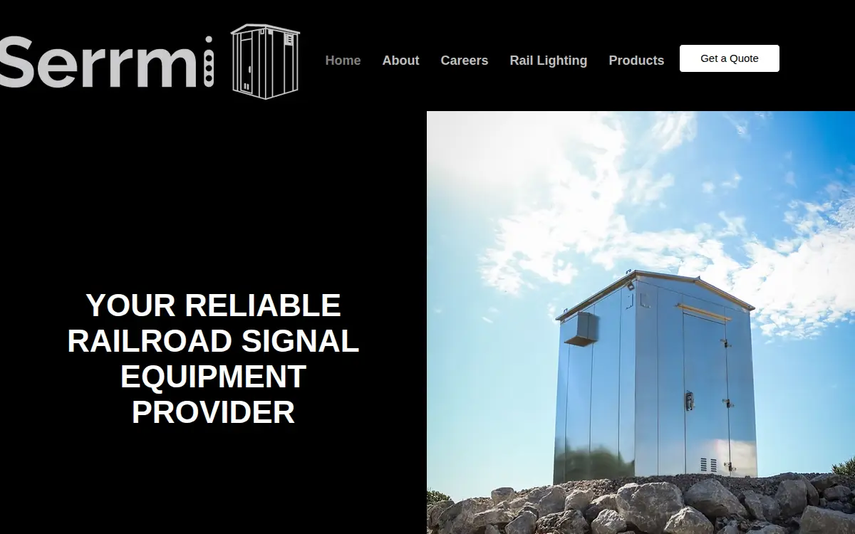 Homepage of Serrmi Products LLC