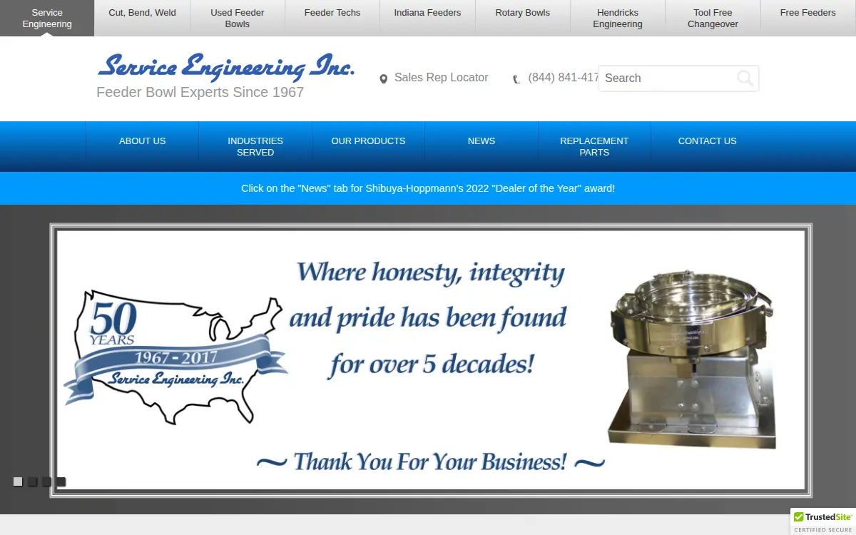 Homepage of Service Engineering INC