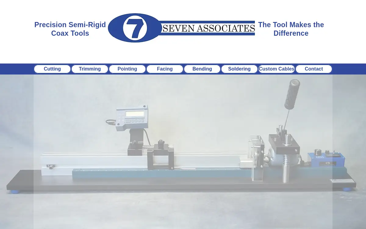 Homepage of Seven Associates, INC.