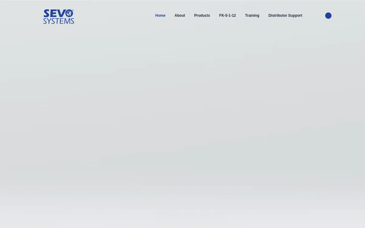 Homepage of Sevo Systems, INC.