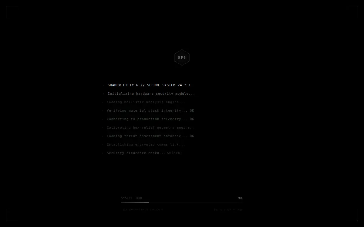 Homepage of Shadow Fifty 6