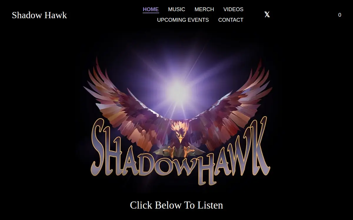 Homepage of Shadow Hawk Maritime and Aero Technologies INC