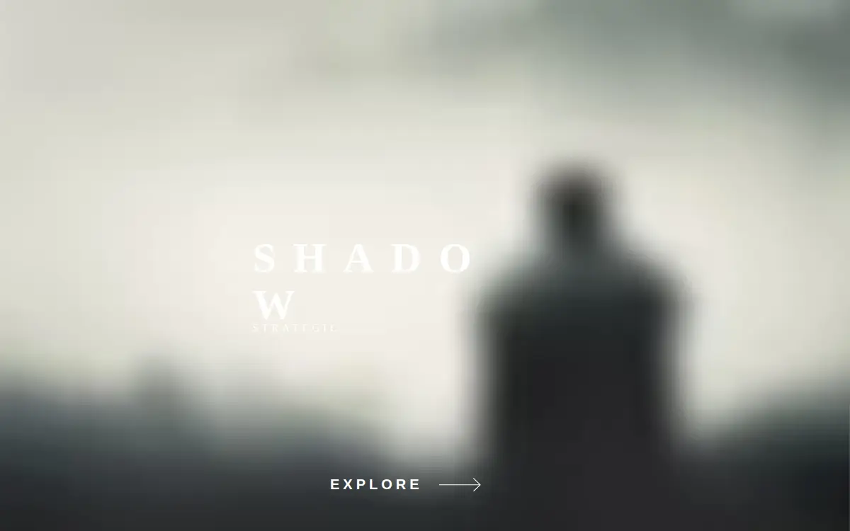Homepage of Shadow Strategic LLC