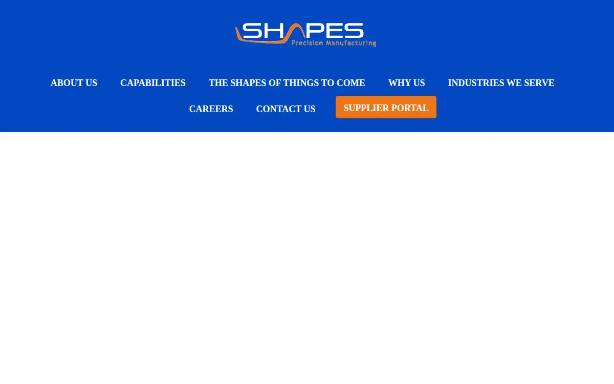 Homepage of Shapes Group LTD CO.