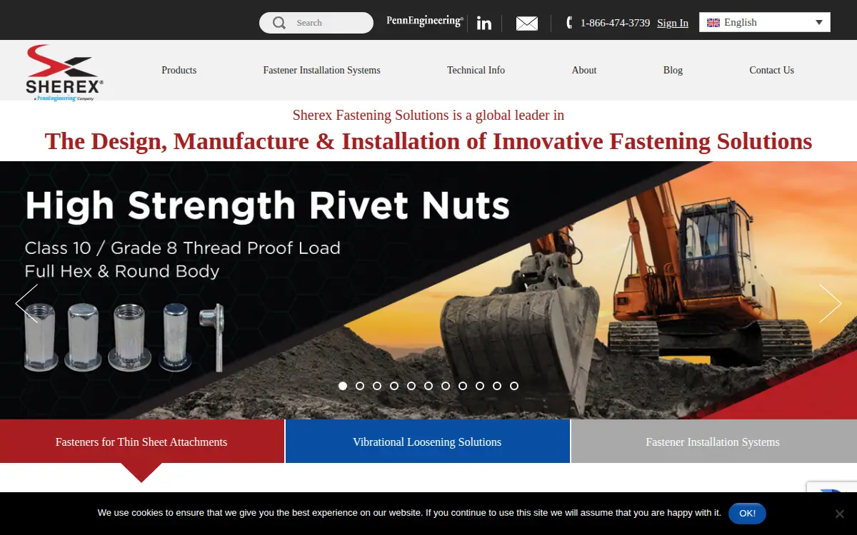 Homepage of Disc-lock LLC