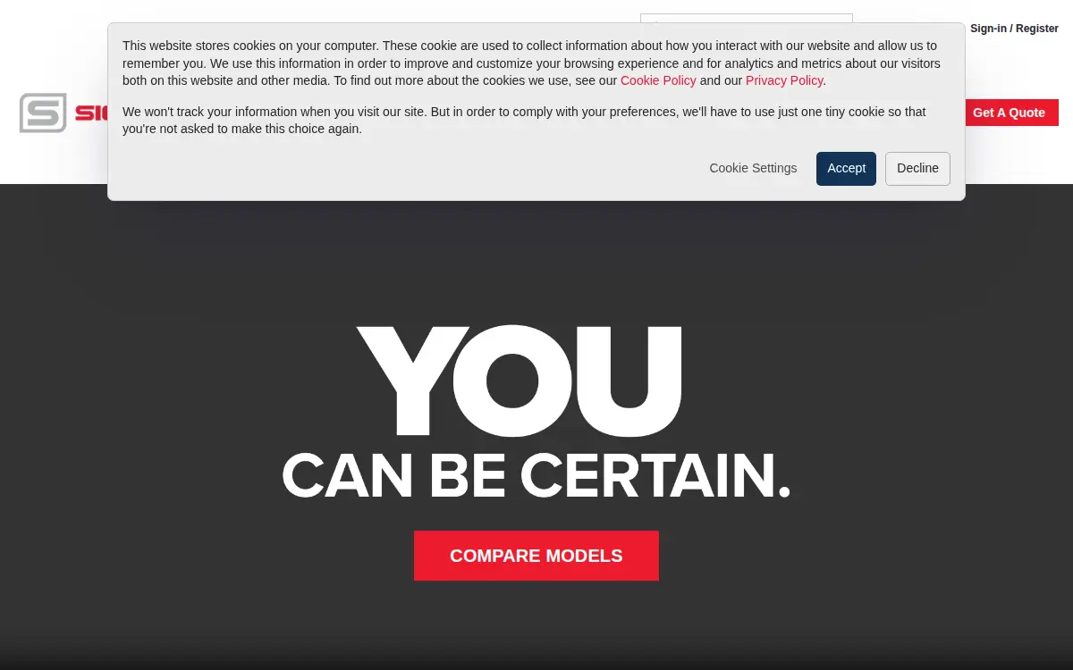 Homepage of Sierra Instruments, INC.