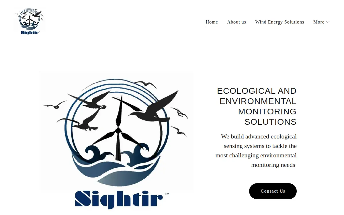 Homepage of Sightir, INC.
